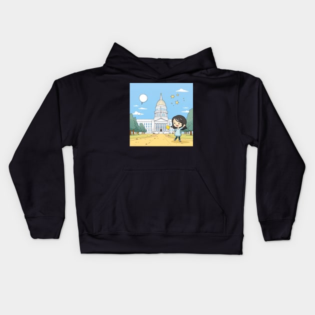 Sacramento Kids Hoodie by ComicsFactory